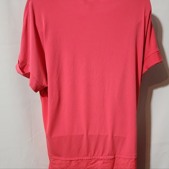 Calvin Klien Ladies Coral Top.  Sz M - Picture 6 of 7